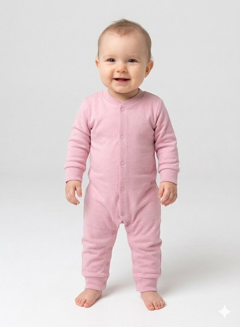Kitten Baby Casual Jumpsuit for Babies - Salmon