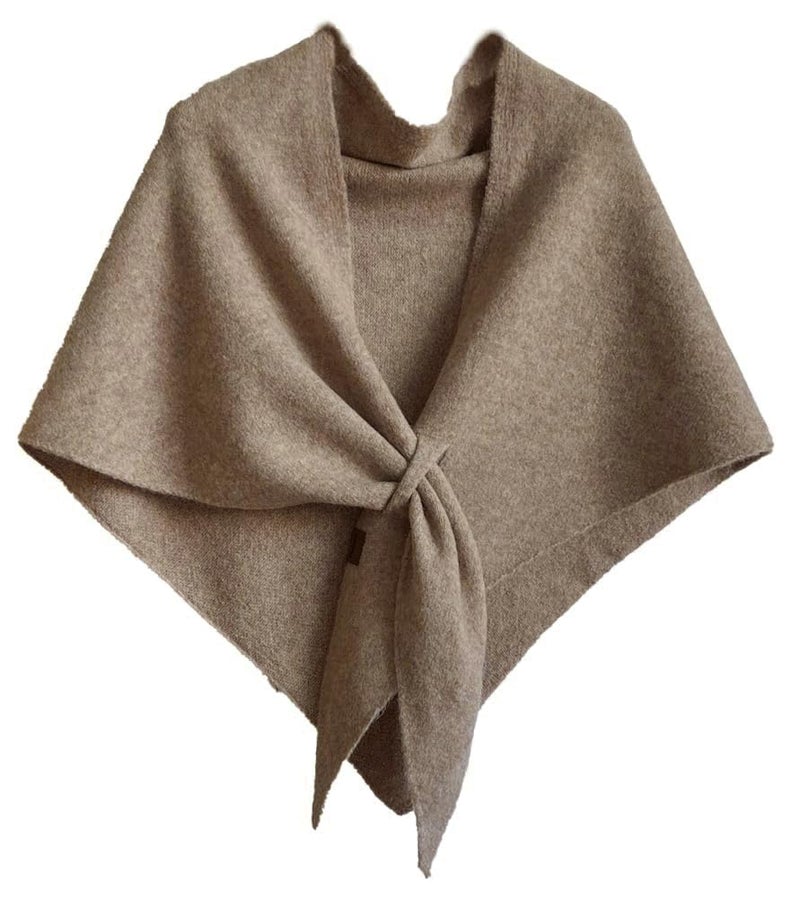 Upbull Winter Shawl Wraps Women Knitted Shawls and Wraps Cardigan Cape Wool Pashmina Shoulder Top Sweater Shawl Scarf 2025 - Image 1