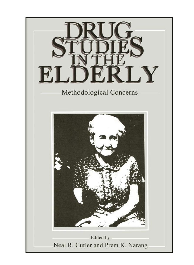 Drug Studies in the Elderly: Methodological Concerns 