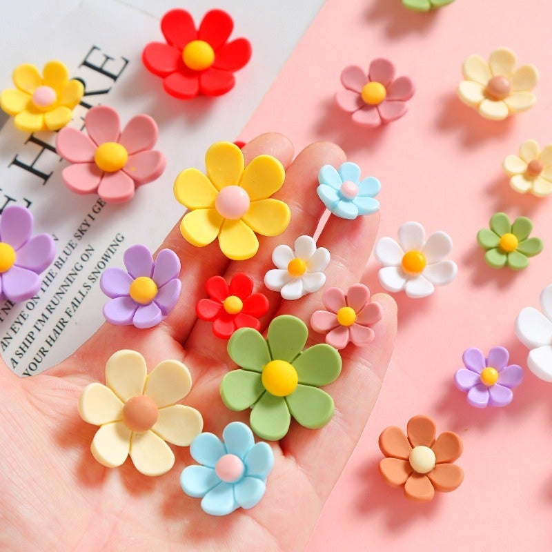 DIY Resin Flower Beads for Crafts - Image 1