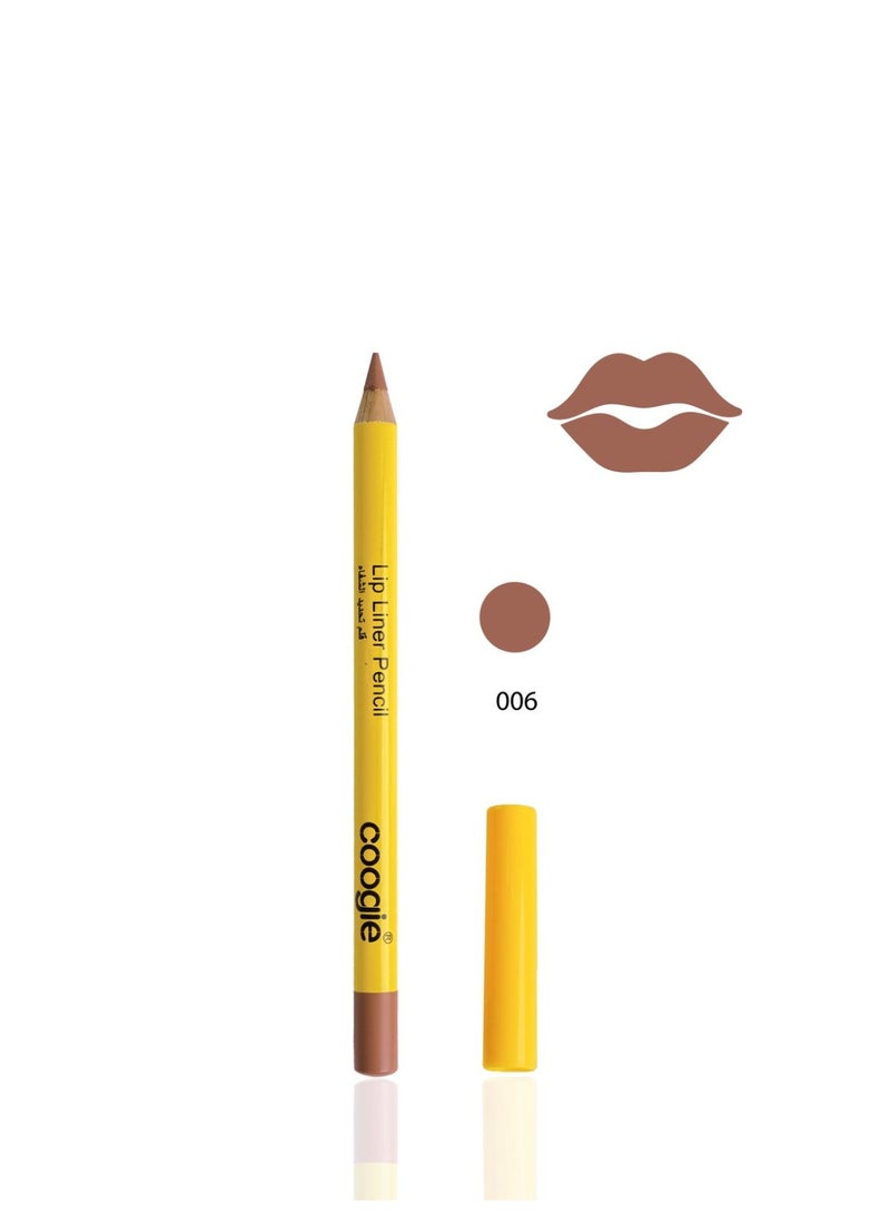 Coogie German Lip Liner Pencil - 006 - Image 1