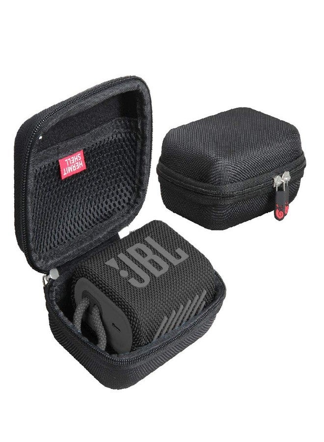 Hermitshell Hard Travel Case for JBL Go 3 Portable Bluetooth Speaker (Black) - Image 1