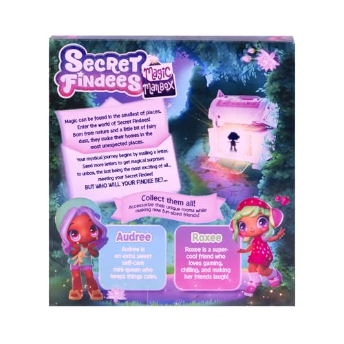 Goliath Secret Findees Magic Mailbox Pink | Includes Either Audree or Roxee | Discover 10+ Surprises Inside | Recommended for Ages 4+ - Image 4