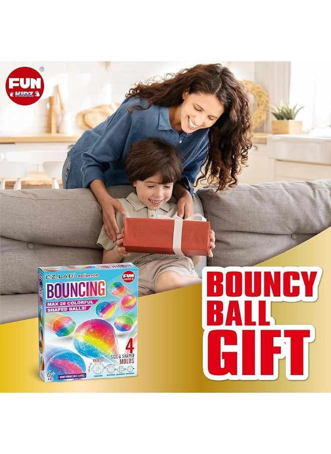 Big Bouncy Ball Kit, FunKidz Kids DIY Ultimate Magic Bouncy Ball Making Kit Science Craft Projects Birthday Party Activity for Boys Girls Ages 6-12 Includes Tennis Size Ball Model - pzsku/Z15F02FFB5A60B6B89257Z/45/_/1729412224/254bcc61-9aa2-4533-b8ea-cc08278a1958