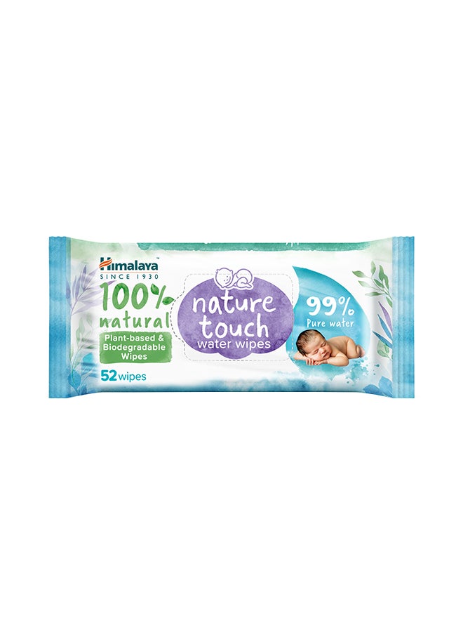 Himalaya Pack Of 52 Nature Touch Water Wipes 52 Wipes  - Image 1