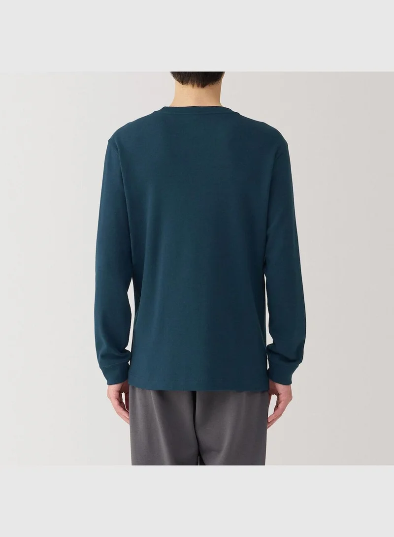 MUJI Warm Cotton and Wool Long Sleeve T-Shirt