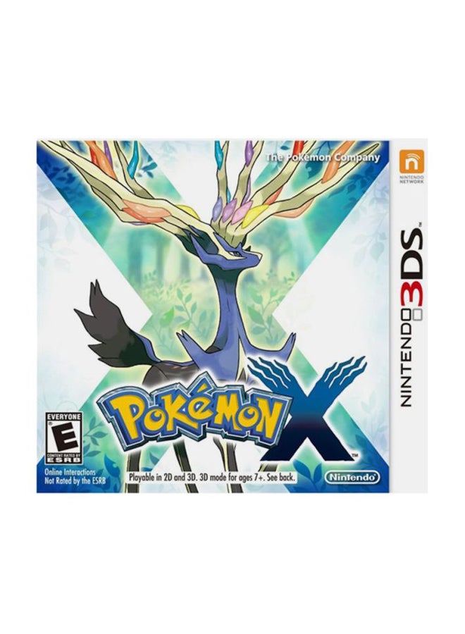Nintendo Pokemon X  (Intl Version) - Adventure - nintendo_3ds - Image 1