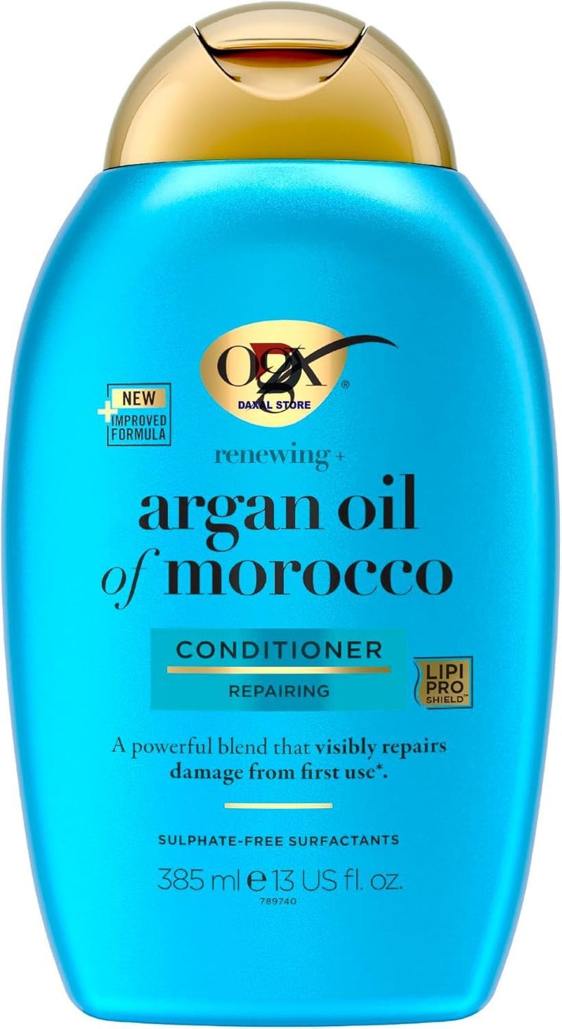 OGIX Argan Oil of Morocco Hair Conditioner for Dry Damaged Hair 385ml