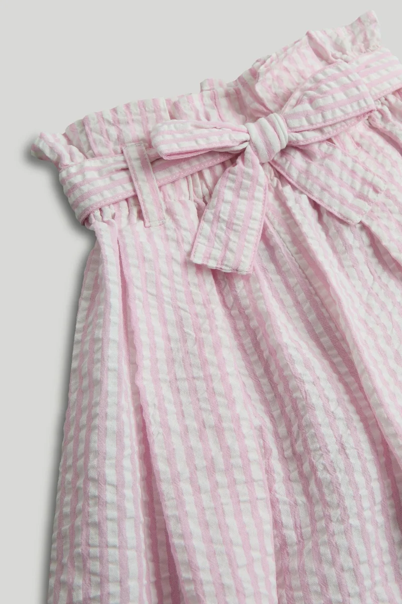 mothercare Pink Striped Culotte Trousers