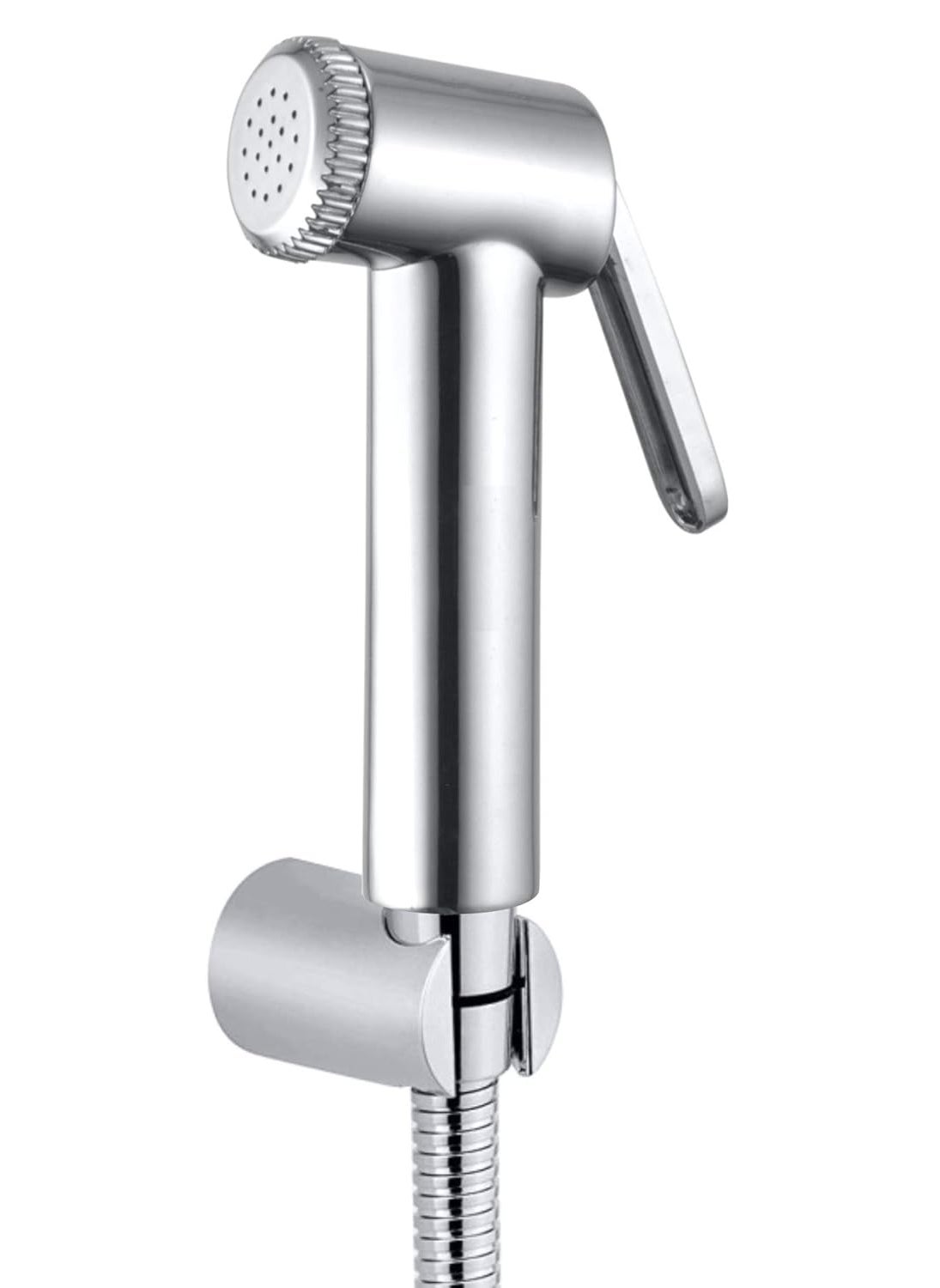 Drizzle DRIZZLE Plastic Jaquar Health Faucet with Flexible Tube and Wall Hook, 1 m, Chrome  - Image 1