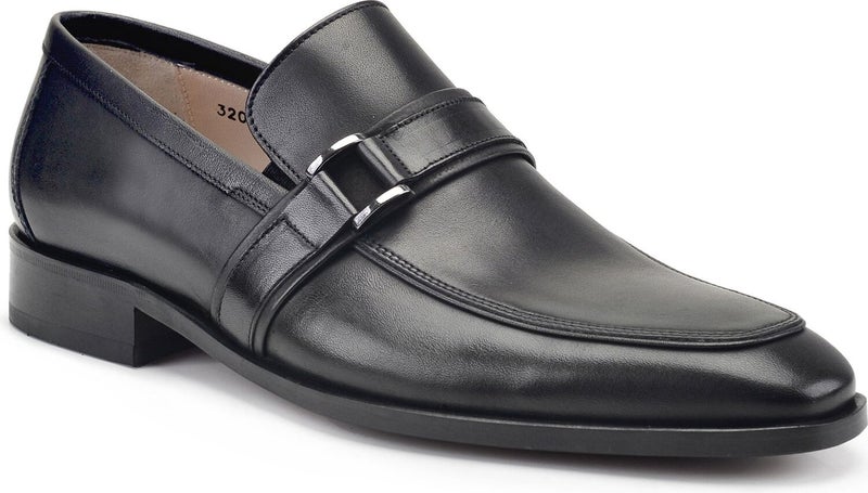 Nevzat Onay Black Classic Loafer Men's Shoes -9048-  - Image 3