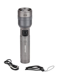 GEEPAS Zoomable LED Flashlight 20W | Perfect for Indoor and Outdoor Use, 10 Hours Continuous Working | Battery Level Indicator and Power Reminder, Lithium Battery, 1500 Lumens | GFL51095Z  - Image 4