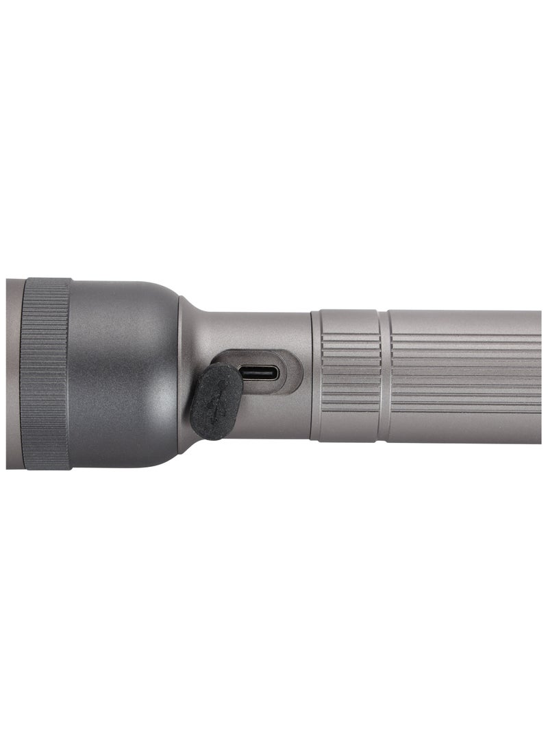 GEEPAS Zoomable LED Flashlight 20W | Perfect for Indoor and Outdoor Use, 10 Hours Continuous Working | Battery Level Indicator and Power Reminder, Lithium Battery, 1500 Lumens | GFL51095Z - Image 5