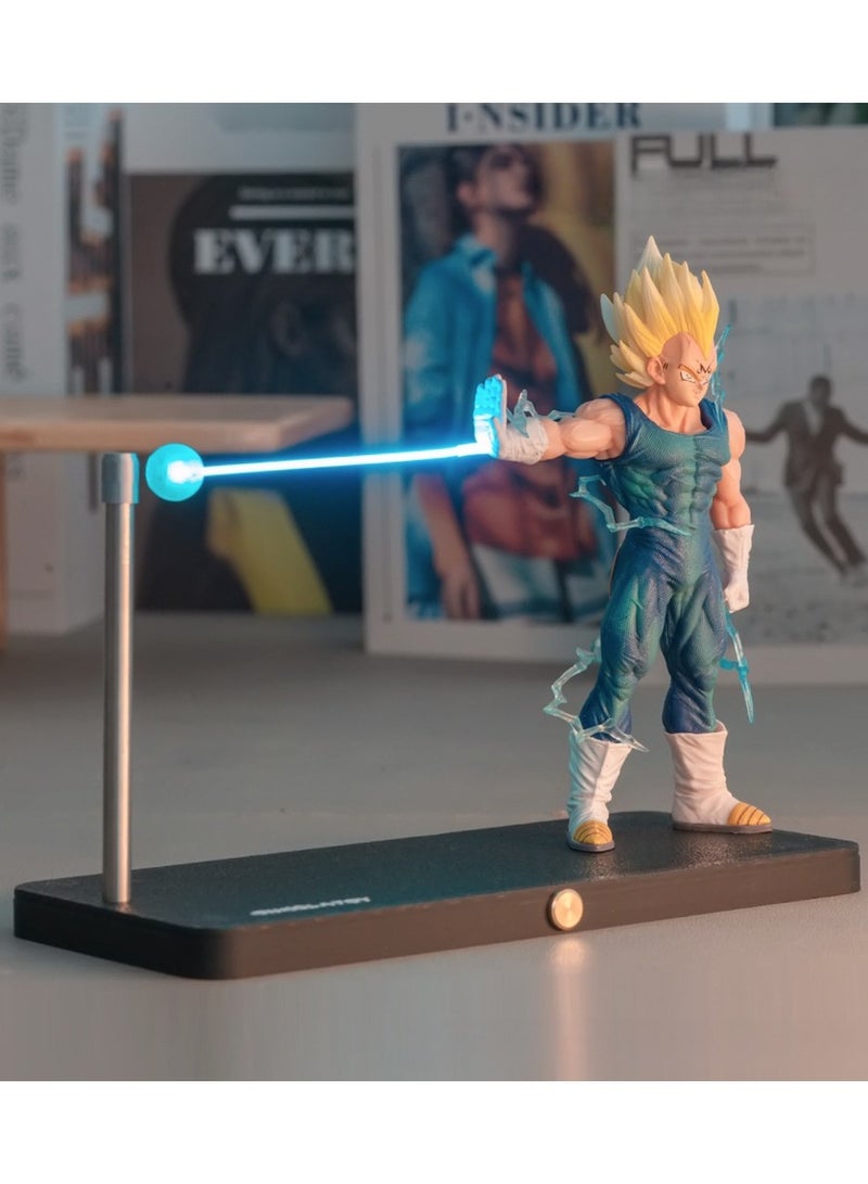 Dragon Ball Magnetic Night Light Vegeta Saiyan Anime Peripheral Figure Desktop Ornaments - Image 1