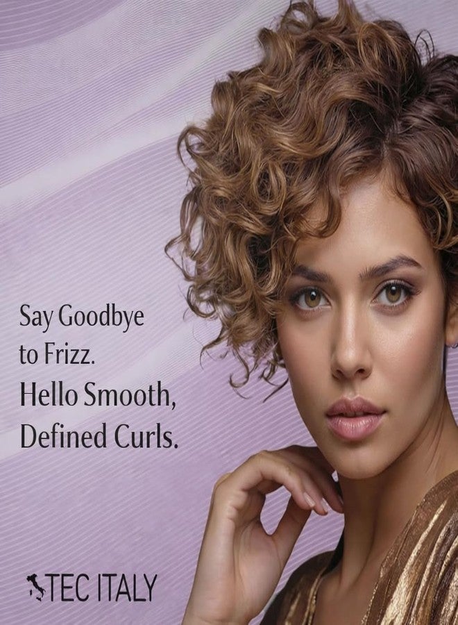 Tec Italy Curls Defining Gel for Curly Wavy Hair Anti Frizz Styling Gel Flexible Hold Adds Shine Long Lasting Definition Texture Control Lightweight Non Sticky Finish Daily Use 10.14 fl oz Size Care - Image 4