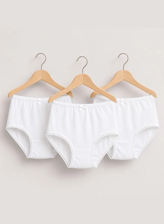 victor and jane Pack of 3 - Girls Cotton Brief
