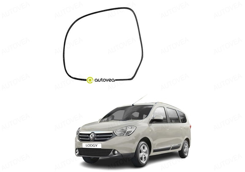 AUTOVEA® Rear View Mirror Glass (Left/Passenger Side) Compatible with Renault Lodgy - Image 1
