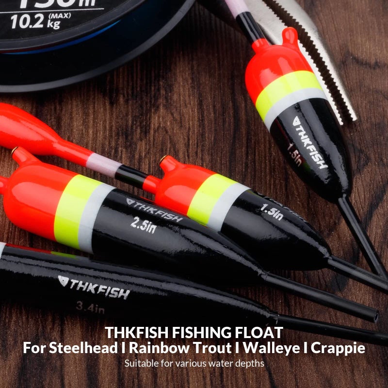 THKFISH Fishing Bobbers Fishing Floats and Bobbers Slip Bobbers for Fishing Balsa Floats Crappie Fishing Bobbers - Image 5