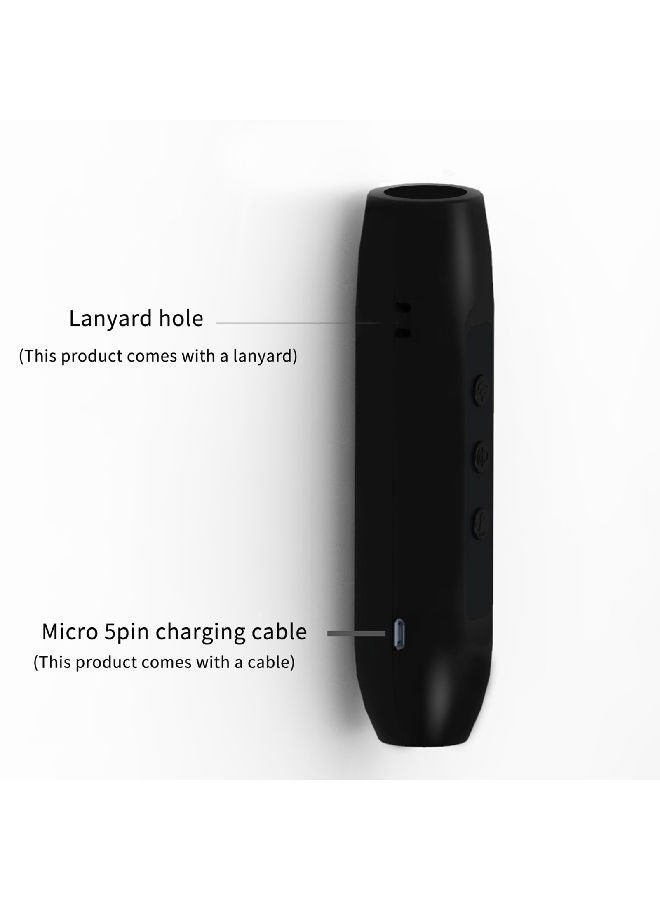 NIBEMINENT 3 Mode Ultrasonic Repeller Black 17.60x4.60x4.60cm - Image 2