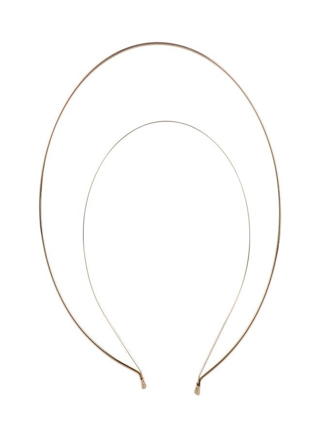 Kopida Gold Multi-Layer Hair Crown Bridal Gold Halo Headband Thin Non Slip Hairbands Bridal Wedding Headband Goddess Hairbands - Image 1