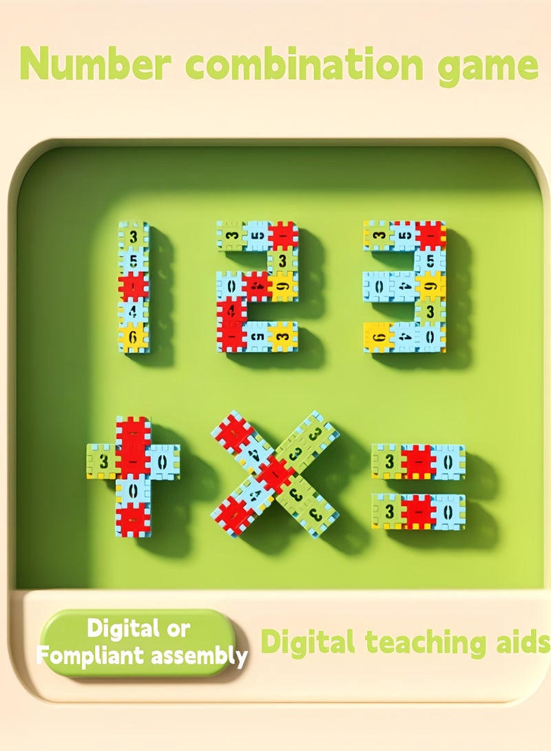 300 PCS Building Blocks for Toddlers & Kids,nterlocking Building Blocks with Storage Box,Building Toys Waffle Blocks for Kids Construction Learning Educational Toy Sets - Image 3