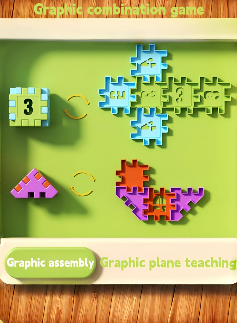 300 PCS Building Blocks for Toddlers & Kids,nterlocking Building Blocks with Storage Box,Building Toys Waffle Blocks for Kids Construction Learning Educational Toy Sets - Image 4