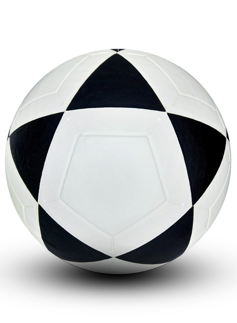 H PRO Pro Nfb Premium Football | Long-Lasting & Ideal For Outdoor Use | Size 5 | Black - Image 2