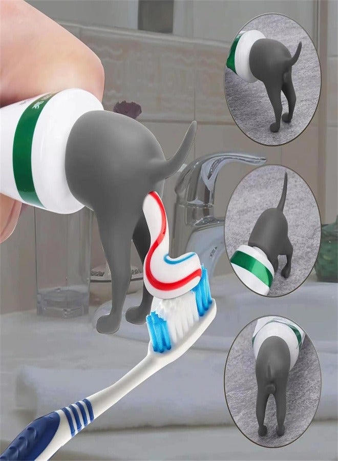 Silicone Dog Toothpaste Topper, Funny Toothpaste Dispenser, Creative Toothpaste Topper, Toothpaste Cover Bathroom Accessories Toothpaste Dispenser for Kids and Adults Home Travel Daily Life  - Image 4