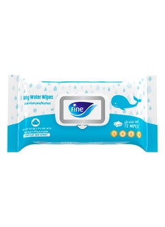 Water Baby Wipes 72 Wipes