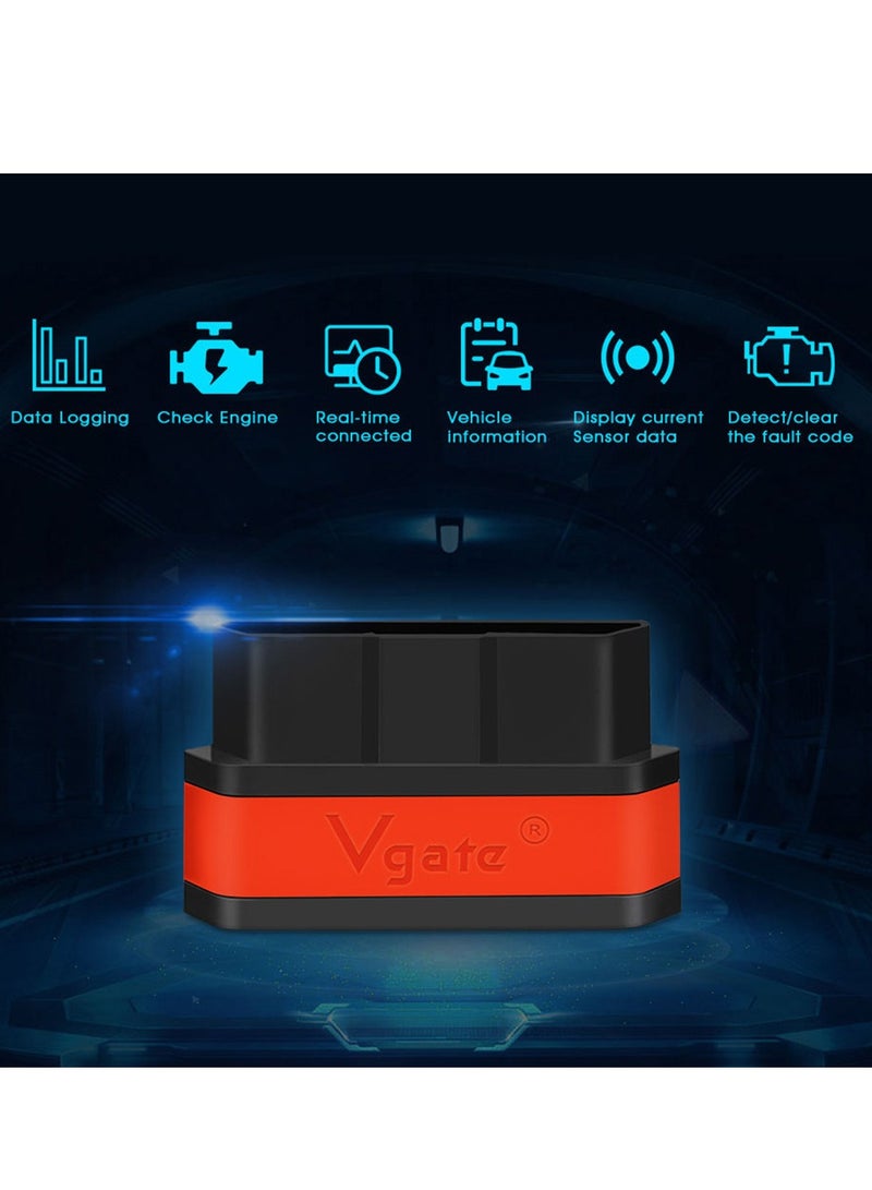 WIFI/Bluetooth 3.0 vgate iCar2 V2.2 OBDII Car Diagnostic Scanner Reader OBD Scanner Tool , Car Fault Detector - Image 4