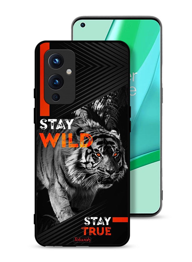 Tolwak OnePlus 9 5G Protective Case Cover Stay Wild Stay True  - Image 1