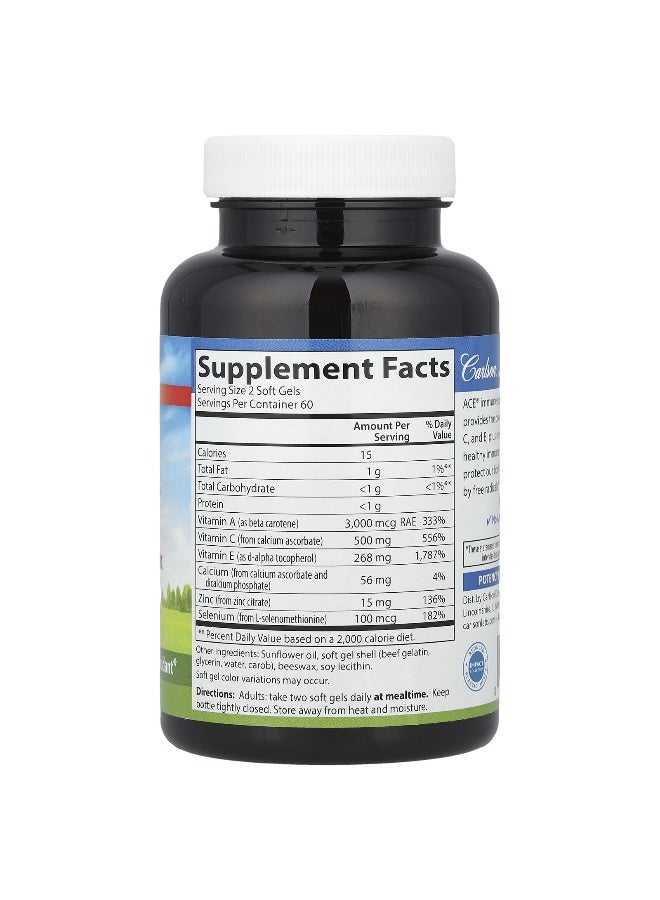 Carlson, Aces + Zn®, 120 Soft Gels (Packaging may vary) - Image 2