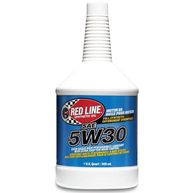 Red Line 15304 SAE 5W30 Fully Synthetic Motor Oil 1 Quart 6 Pack