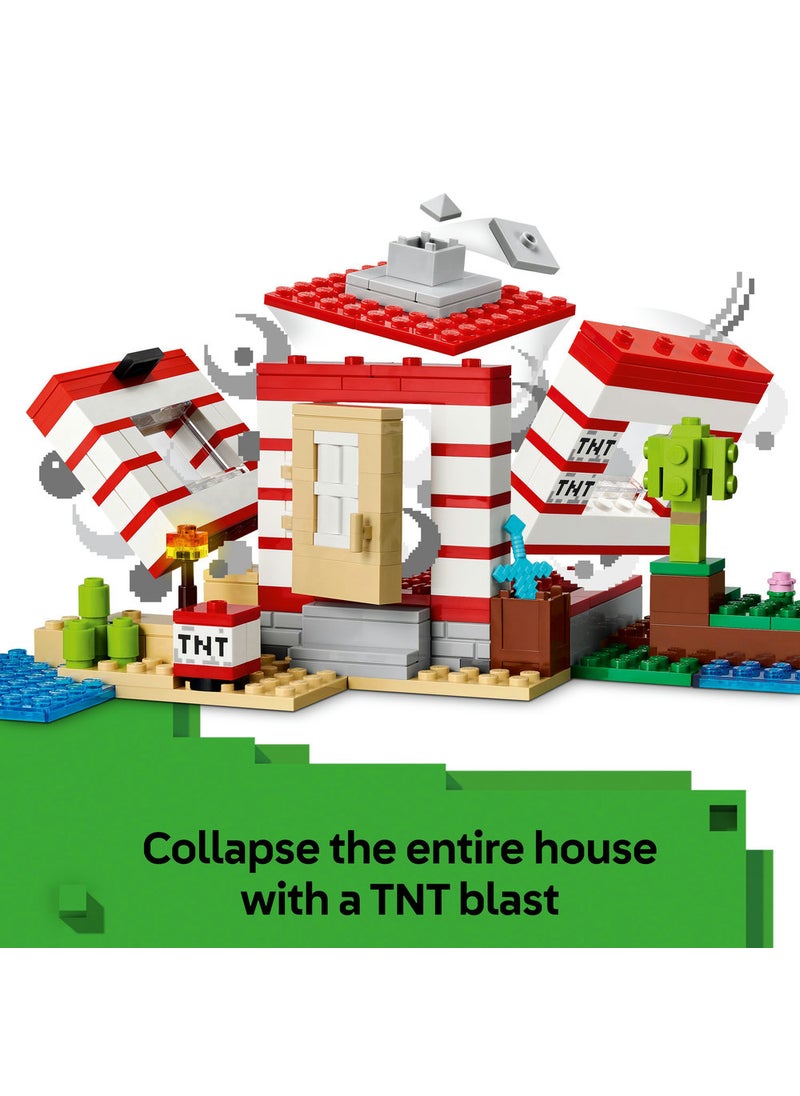 LEGO Minecraft The Tnt Jungle House 21275 (287) Pieces  - Image 4