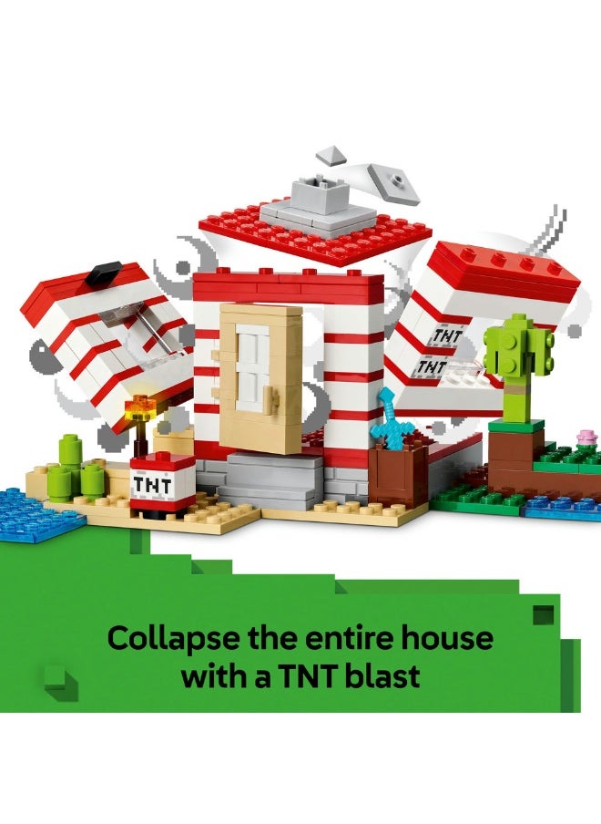 LEGO Minecraft The Tnt Jungle House 21275 (287) Pieces  - Image 4