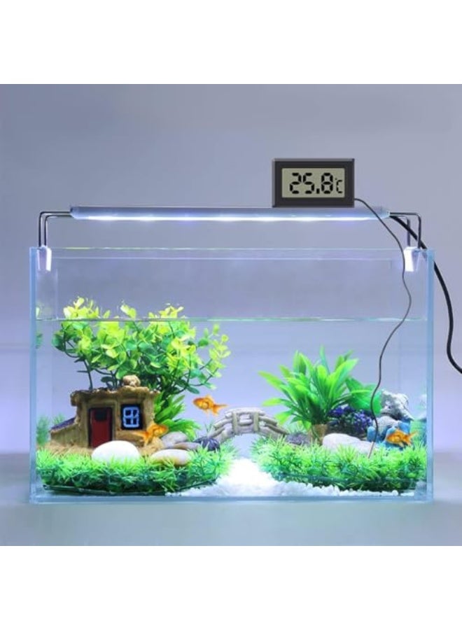 ECVV 3pcs Digital LCD Thermometer Temperature Monitor with External Probe for Fridge Freezer Refrigerator Aquarium - Image 2
