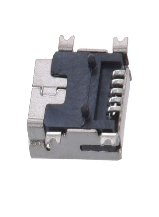 GDQLCNXB عبوة من 10 منافذ USB صغيرة من النوع B أنثى 5 دبابيس بزاوية 180 درجة SMD SMT PCB مقبس - Image 3
