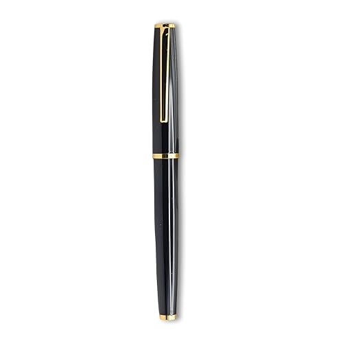 THE VENTI Venti Fountain Pen – Metal Luxury Pen, Schmidt Nib (Medium), Best Pen Gift Set for Men & Women, Professional, Executive, Office, Nice Pens,Return Gift (F5083-Black) - Image 4