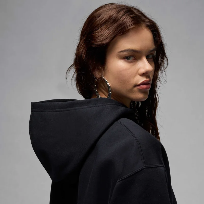 Jordan Black Women's Brooklyn Fleece Hoodie for Women | Best Price UAE