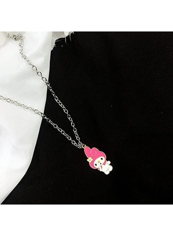 GRUCIY Cute Necklace Kawaii Bff Necklace Aesthetic Pendant Accessories Friendship Bestie Best Friend Gift For Teen Girls - Image 2