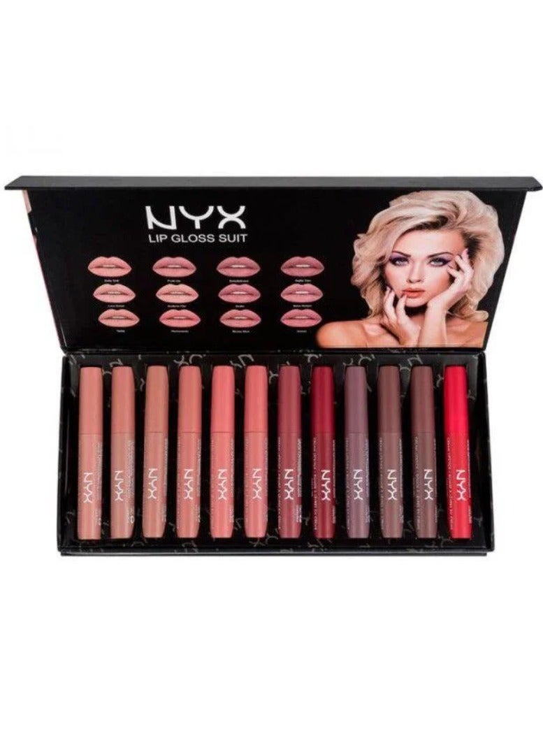 NYX PROFESSIONAL MAKEUP NYX NUDE SHADES LIQUID MATTE GLOSS - Image 1