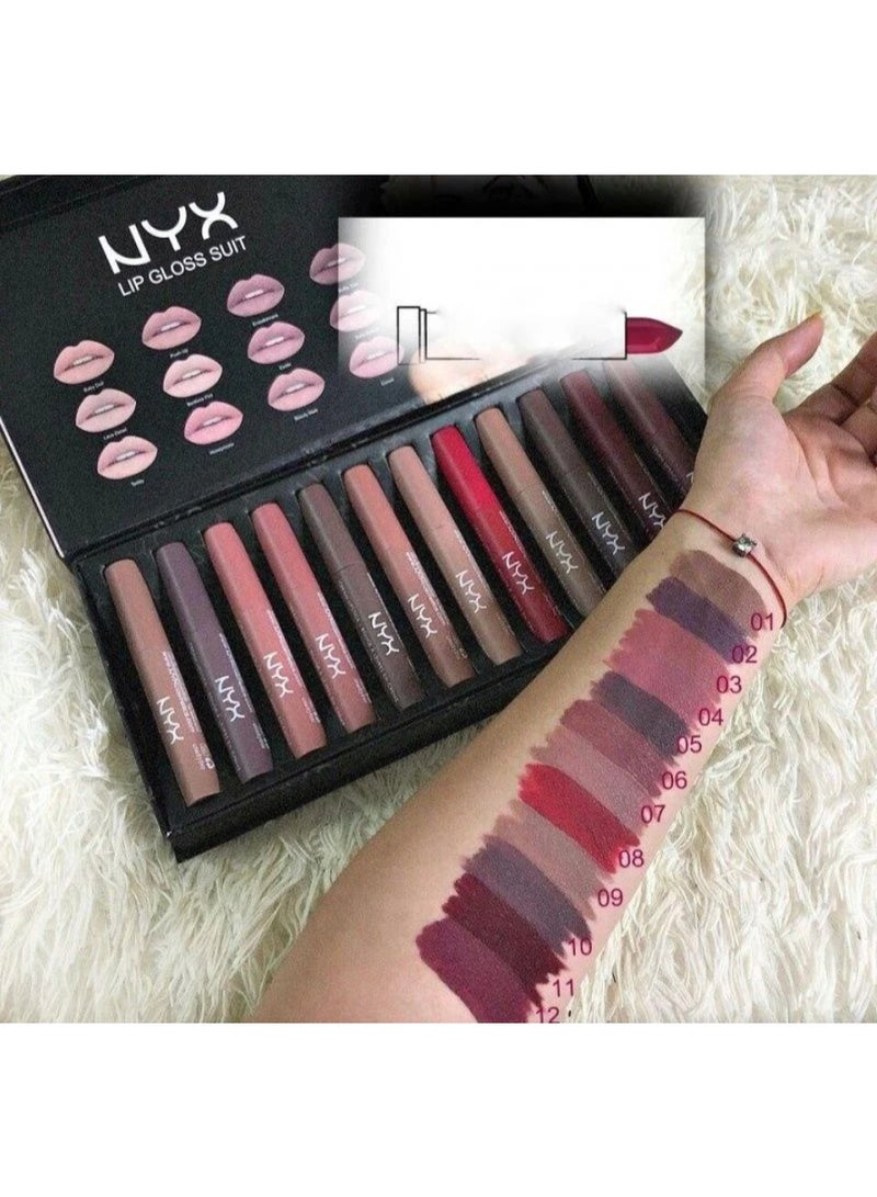 NYX PROFESSIONAL MAKEUP NYX NUDE SHADES LIQUID MATTE GLOSS - Image 3