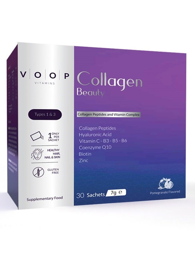 VOOP Collagen Beauty Multi Vitamin Drink: Glow from Within for Skin, Hair & Nails! - Image 2