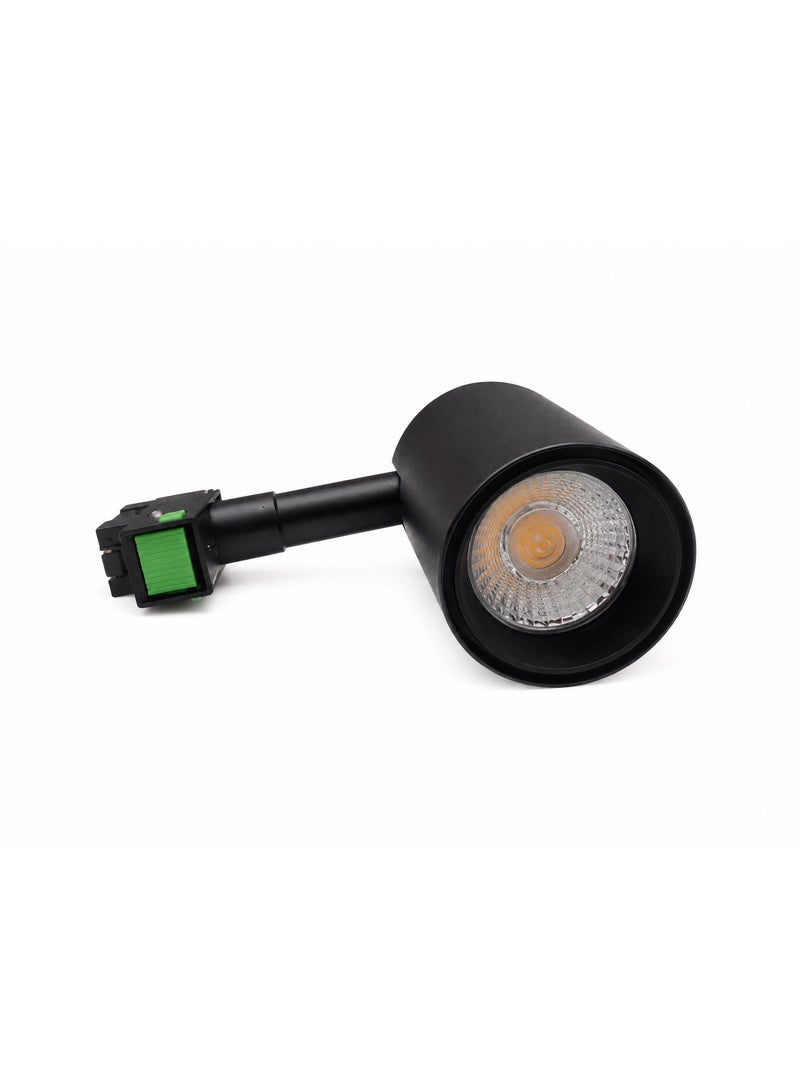 كشاف LED للمسارات المغناطيسية بقوة 12 واط – 48 فولت – قابل للتعديل – أبيض، أبيض دافئ، و4000 كلفن - Image 2