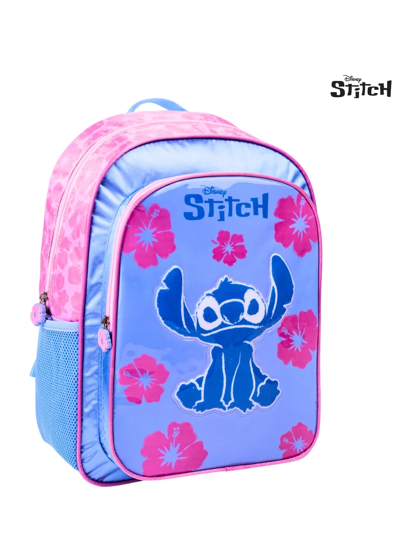 Disney Disney Stitch Fur Enough 5in1 Backpack Set I Backpack 16" I Lunch Bag I Water Bottle I Pencil Case I Lunch Box I Packaging
