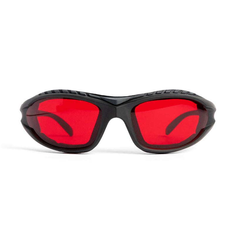 TrueDark by Dave Asprey Twilights Classic Blue Light Glasses for Women Men Red Lenses Block 99 Blue Green Violet Light for Night Use