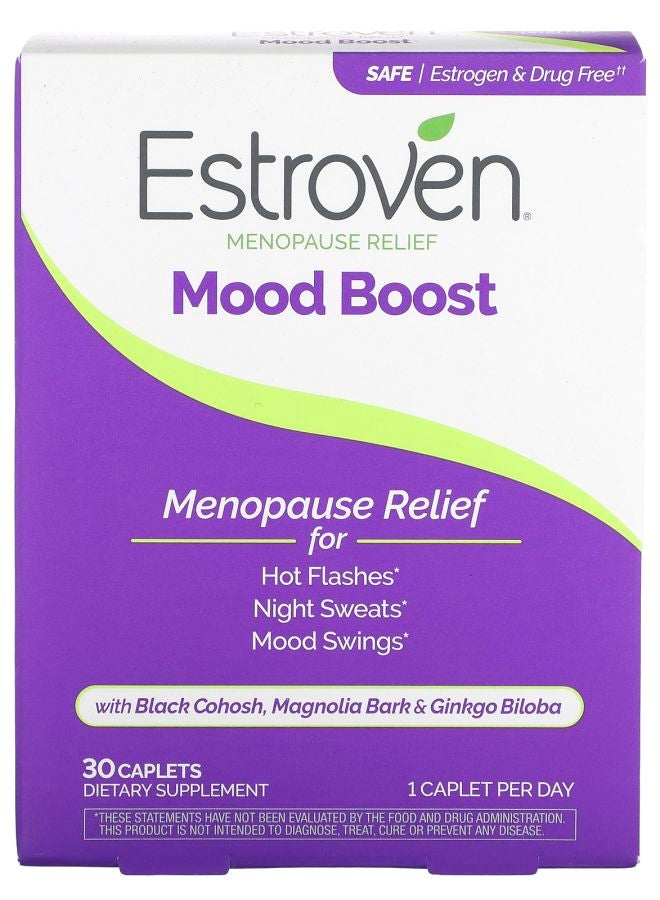Estroven مكملات تخفيف أعراض انقطاع الطمث للرجال 30 قرصاً - Image 2
