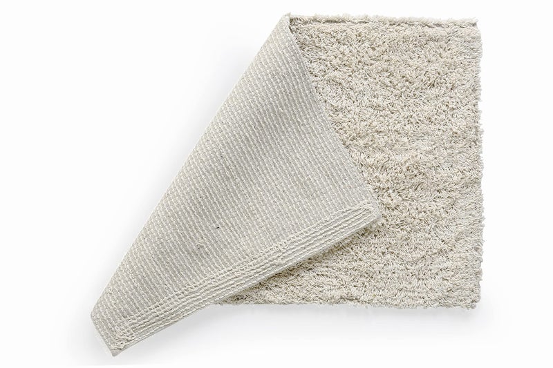 SASHAA WORLD Set of 2 Tufted Bathmat Bathroom Rugs with Latex Backing, Soft and Ultra Thick Bath Rugs, Non-Slip Absorbent Bath Mats for Bathroom Kitchen and Living Room (40X60 cm, Cream) - Image 3