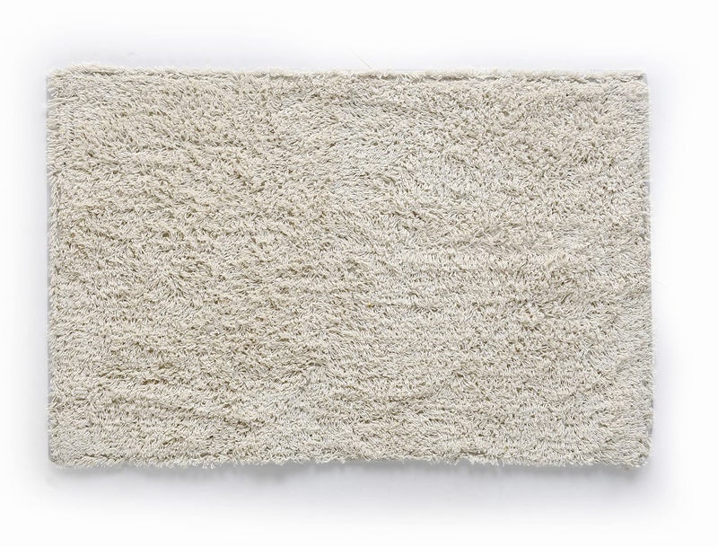 SASHAA WORLD Set of 2 Tufted Bathmat Bathroom Rugs with Latex Backing, Soft and Ultra Thick Bath Rugs, Non-Slip Absorbent Bath Mats for Bathroom Kitchen and Living Room (40X60 cm, Cream) - Image 2