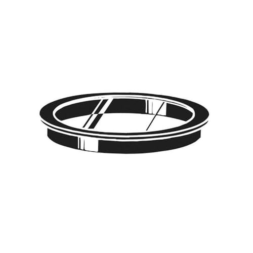 Kichler 4.75" Accessory Lens in Black, 9534BK, (4.75” W x 1” H) - Image 1